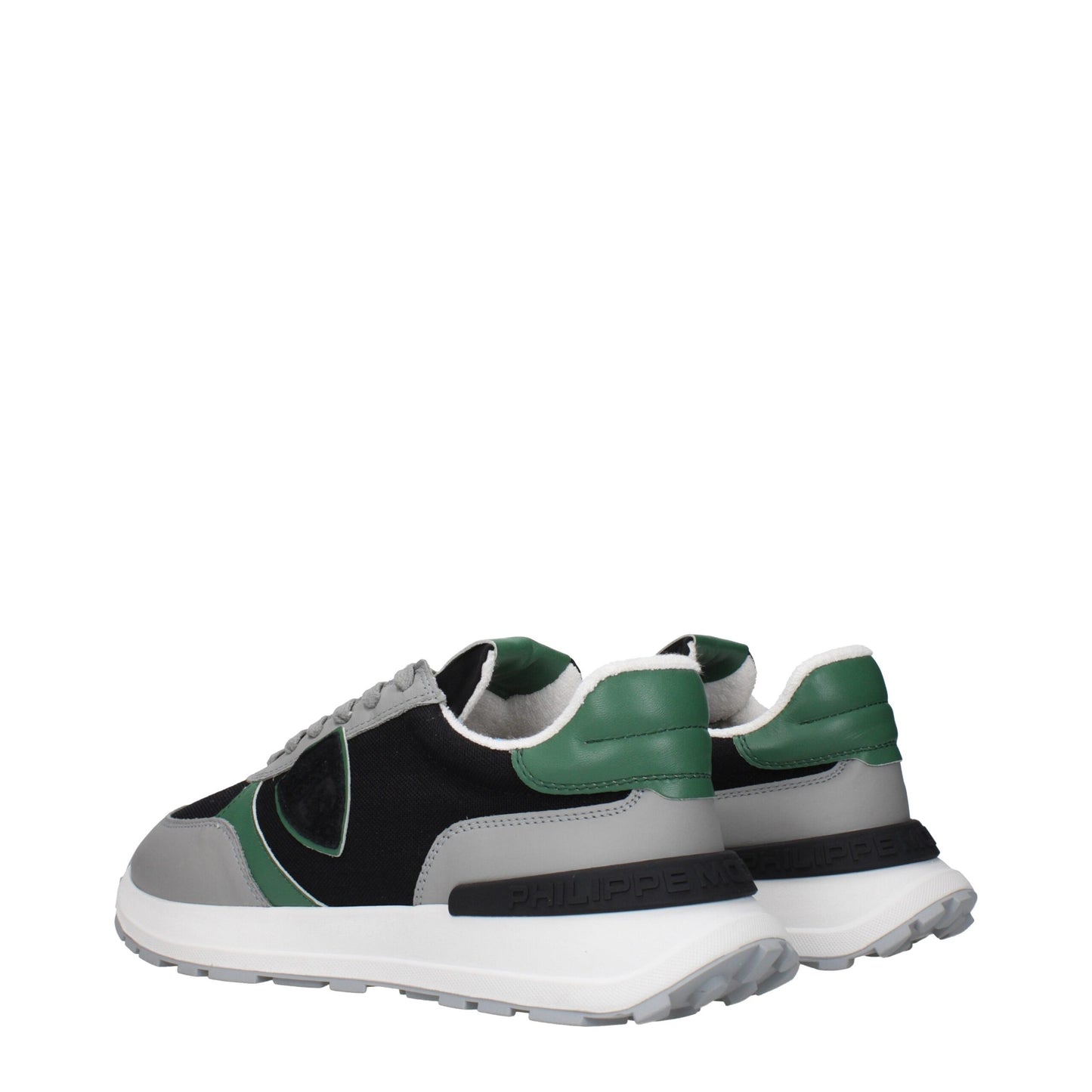 Philippe Model – Sportliche Sneakers aus schwarzem Stoff