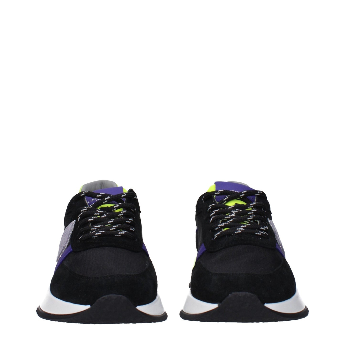 Philippe Model – Sportliche Sneakers aus schwarzem Stoff