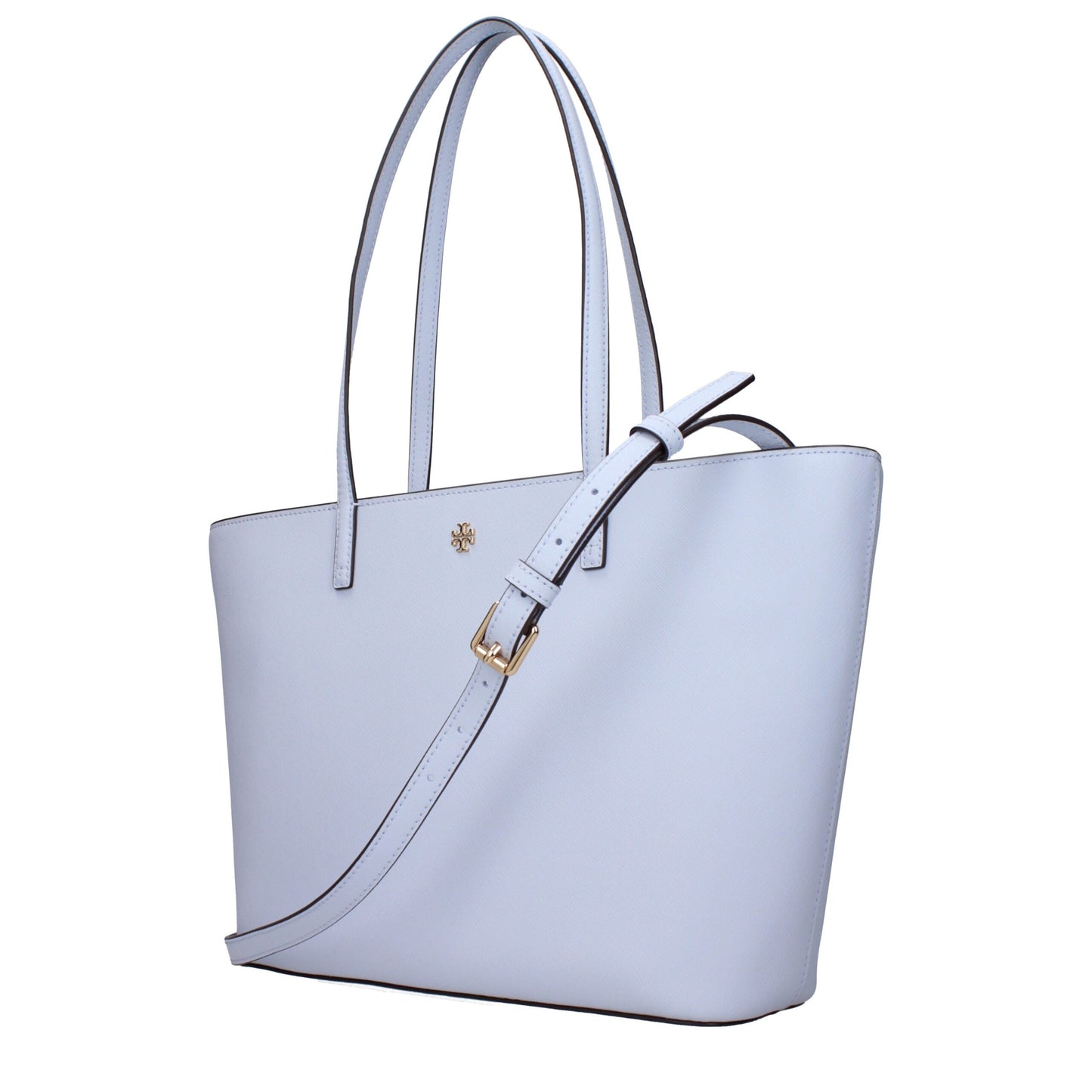 Tory Burch Hellblaue Schultertaschen aus Leder