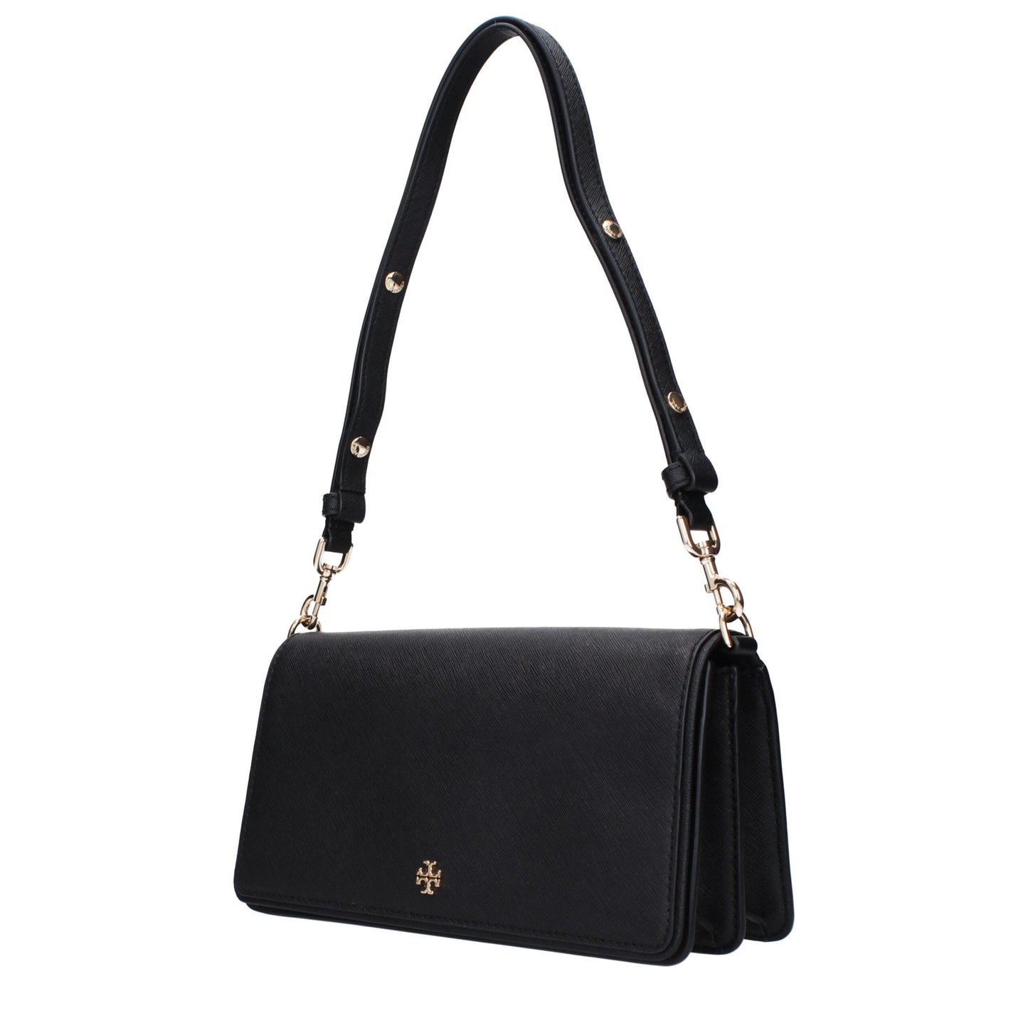 Tory Burch Schwarze Leder-Umhängetaschen