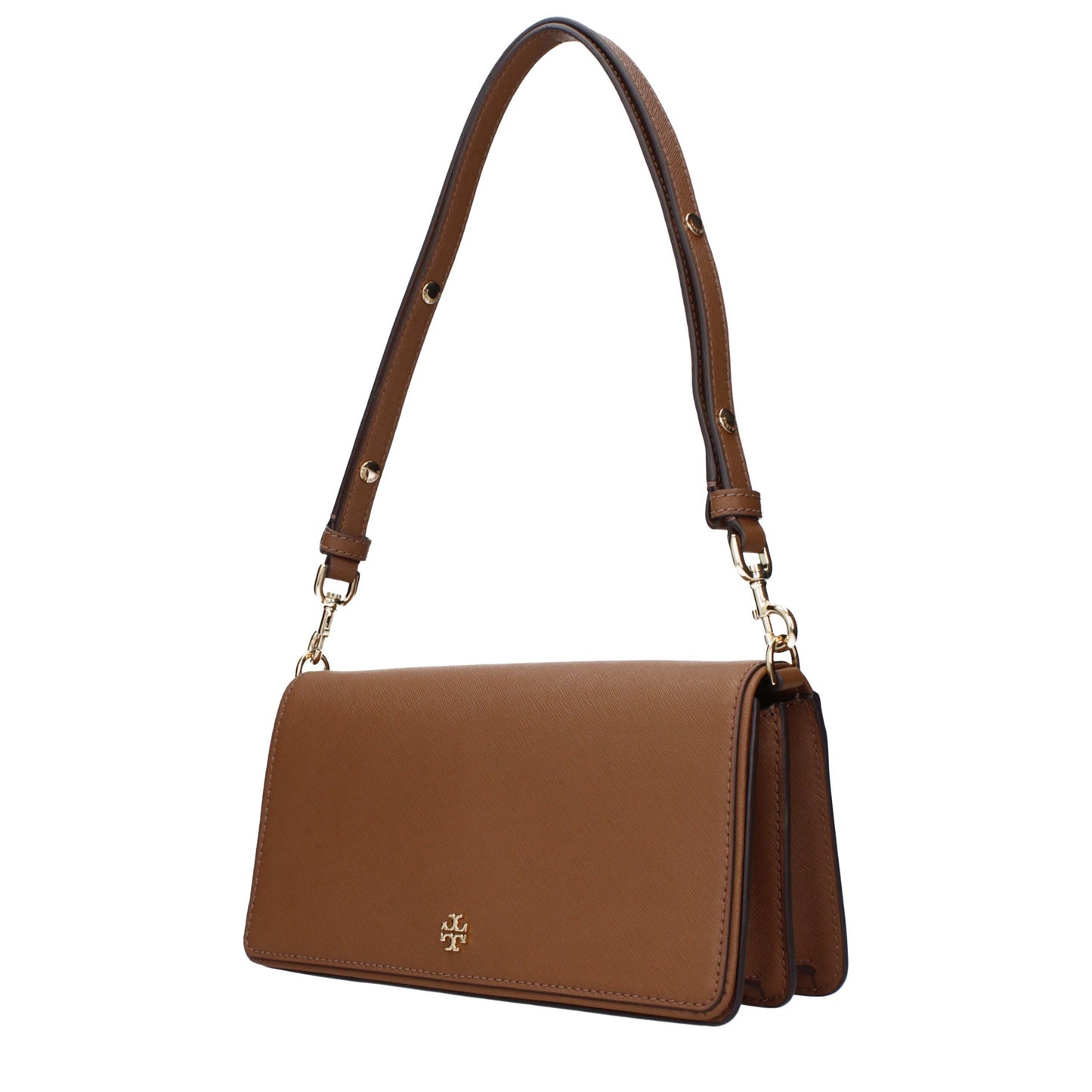 Tory Burch Braune Leder-Umhängetaschen