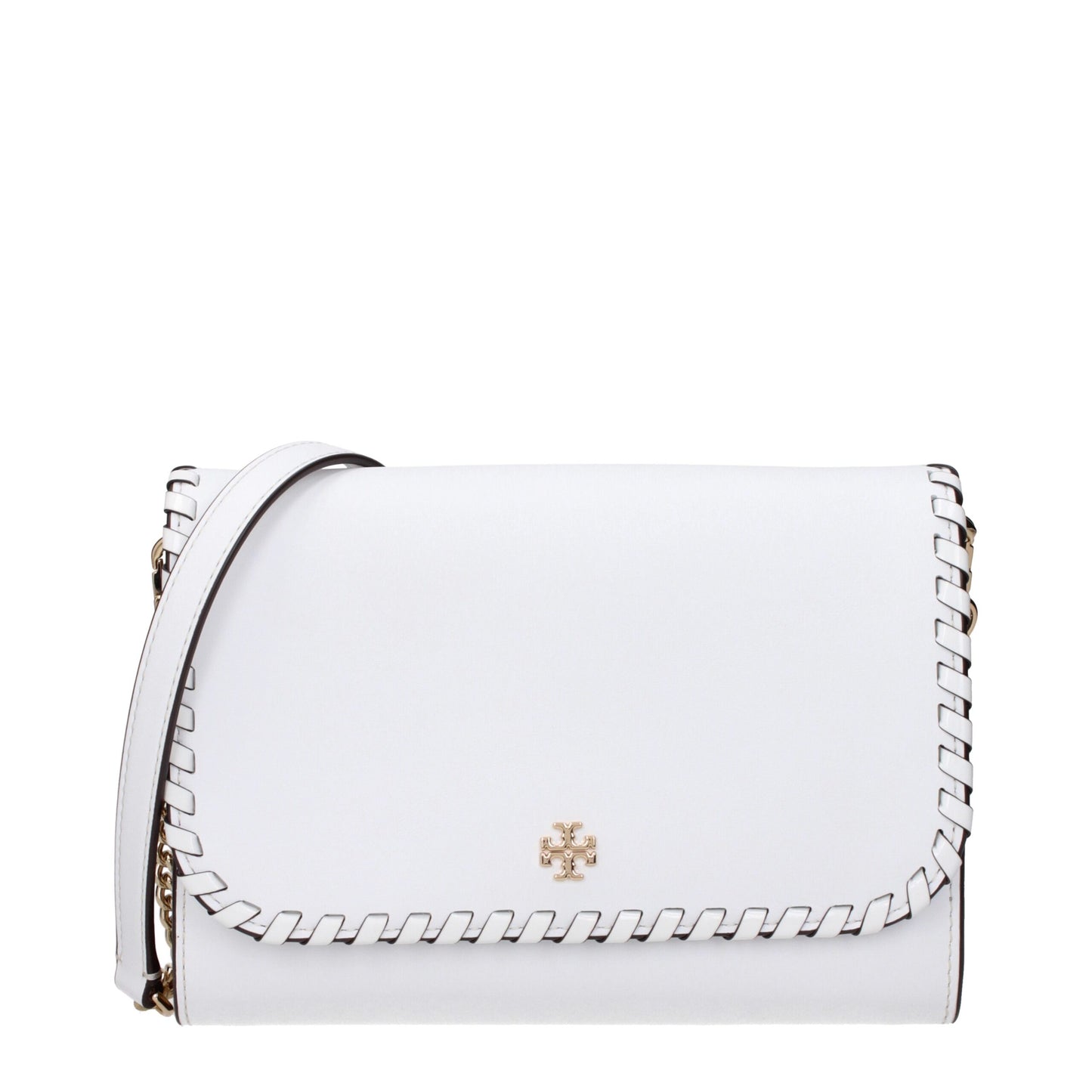 Tory Burch Weiße Leder Clutches