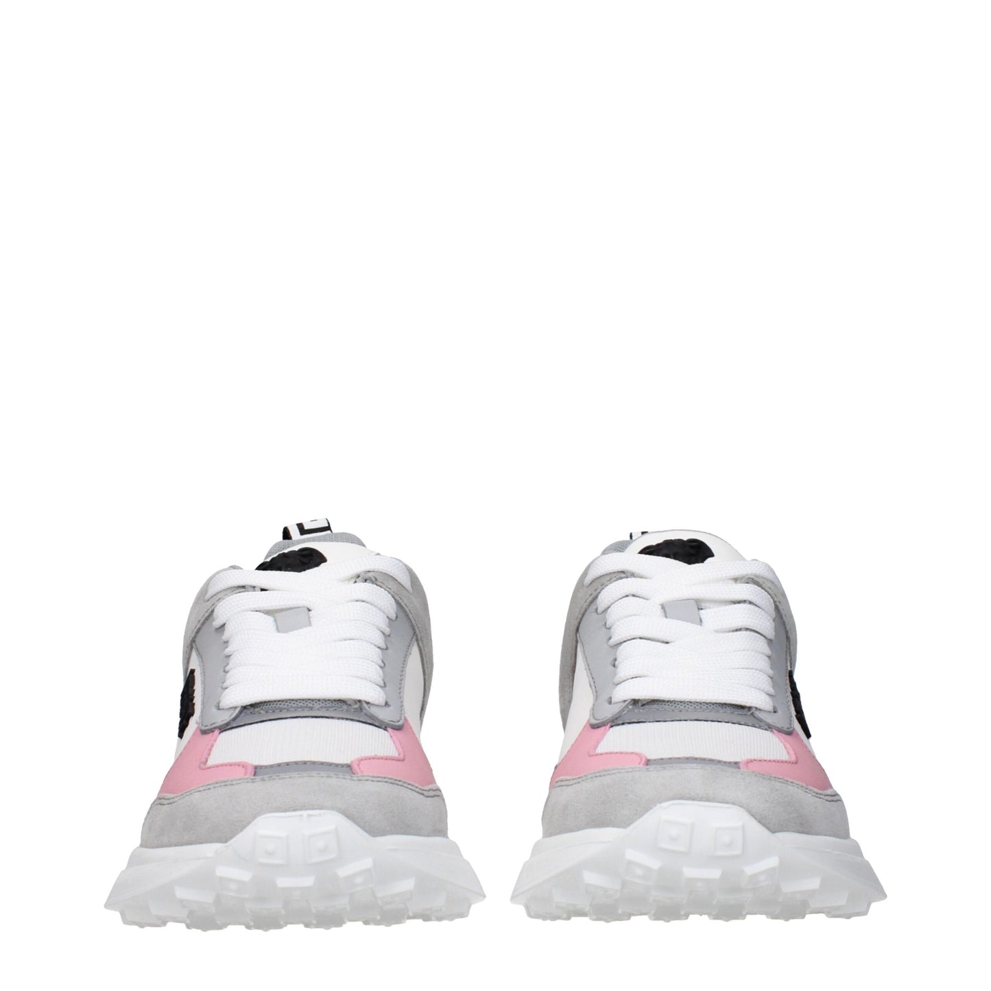 Versace – Weiße Stoff-Sneaker