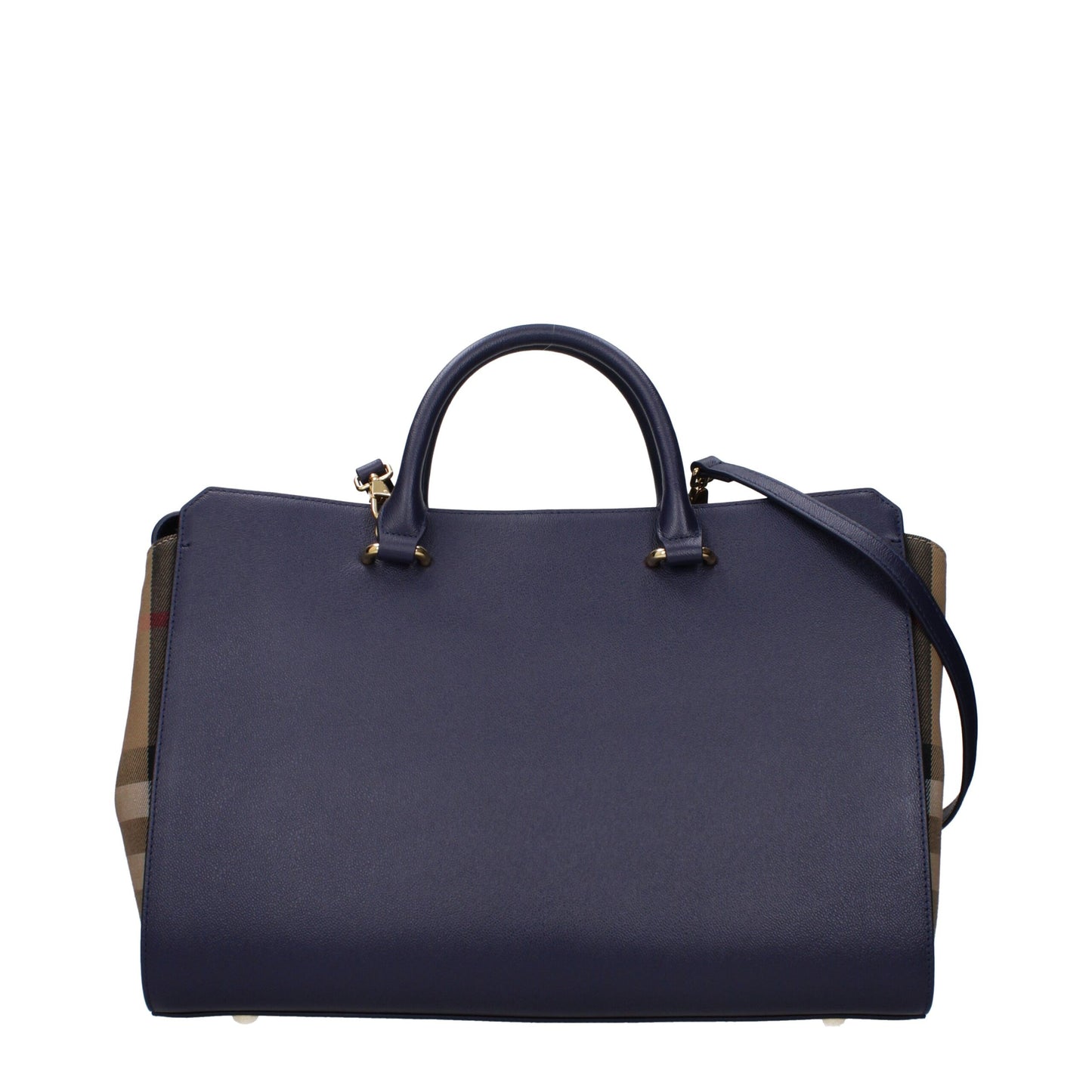 Burberry Blaue Lederhandtaschen