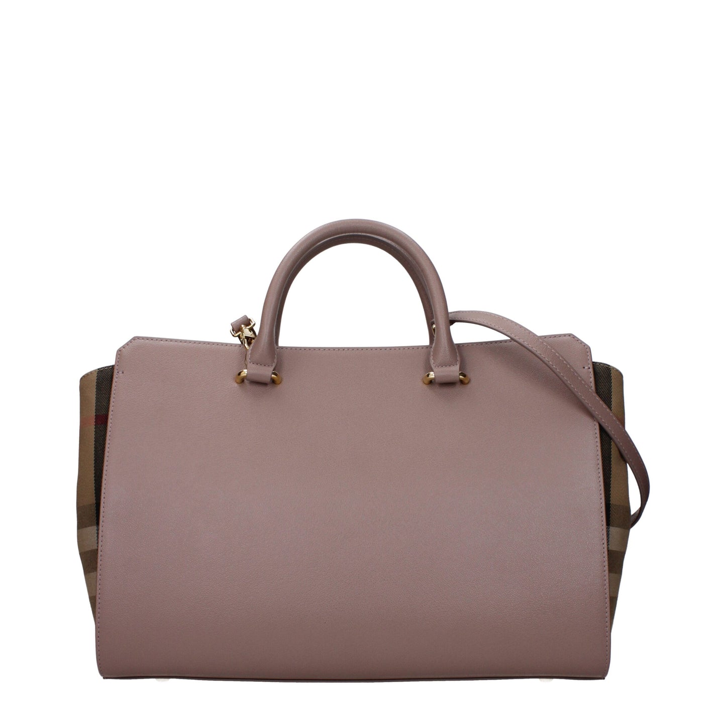 Burberry Graue Lederhandtaschen