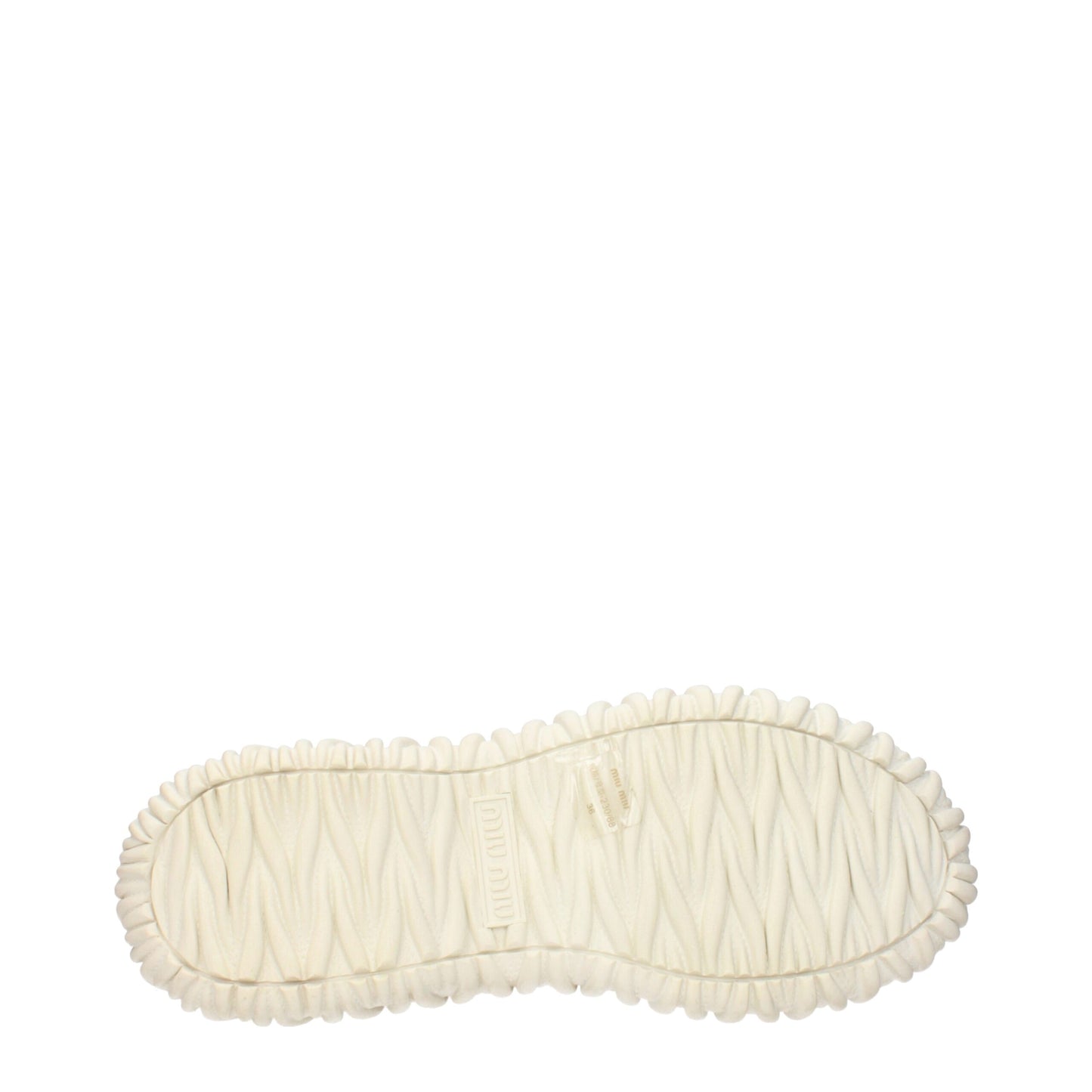 Miu Miu – Niedrige Sneakers aus rosa Stoff