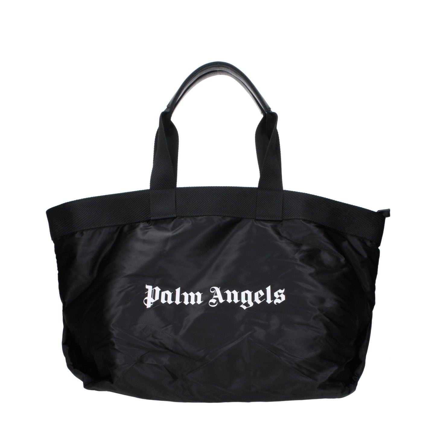 Palm Angels – Schultertaschen aus schwarzem Stoff