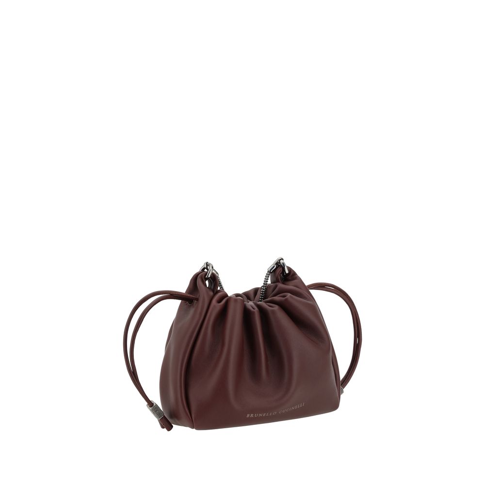 Brunello Cucinelli Bucket Mellow mini sac à bandoulière