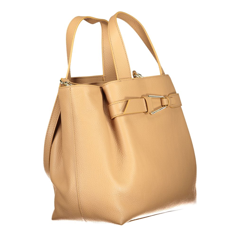 Coccinelle Braune Polyethylen-Handtasche