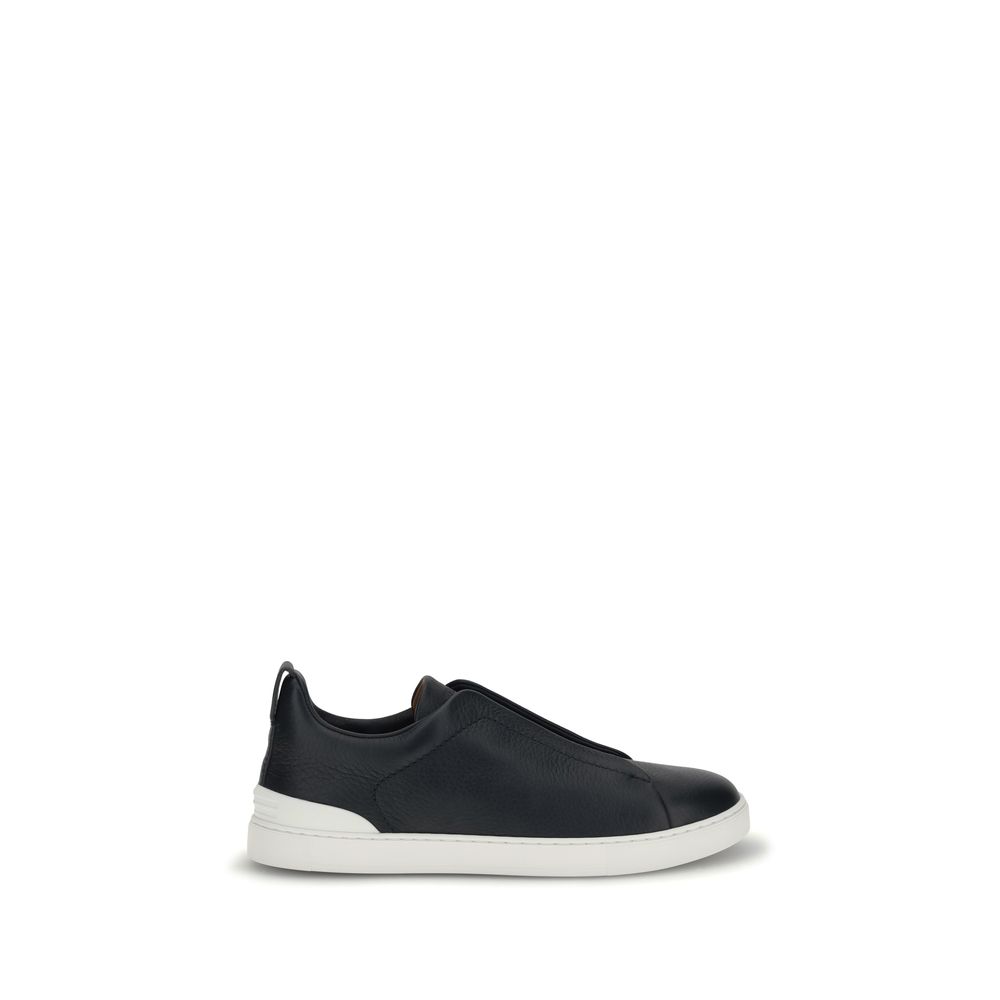 Baskets en cuir ZEGNA