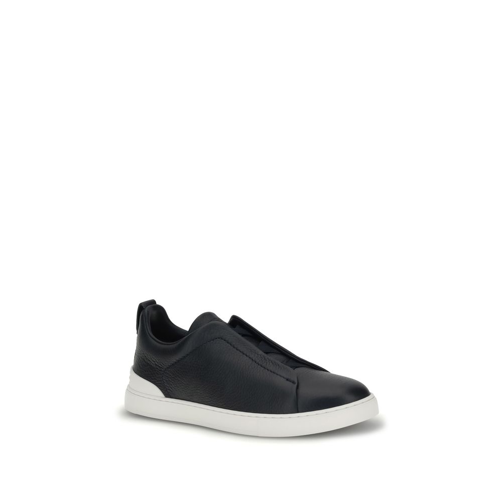 Baskets en cuir ZEGNA