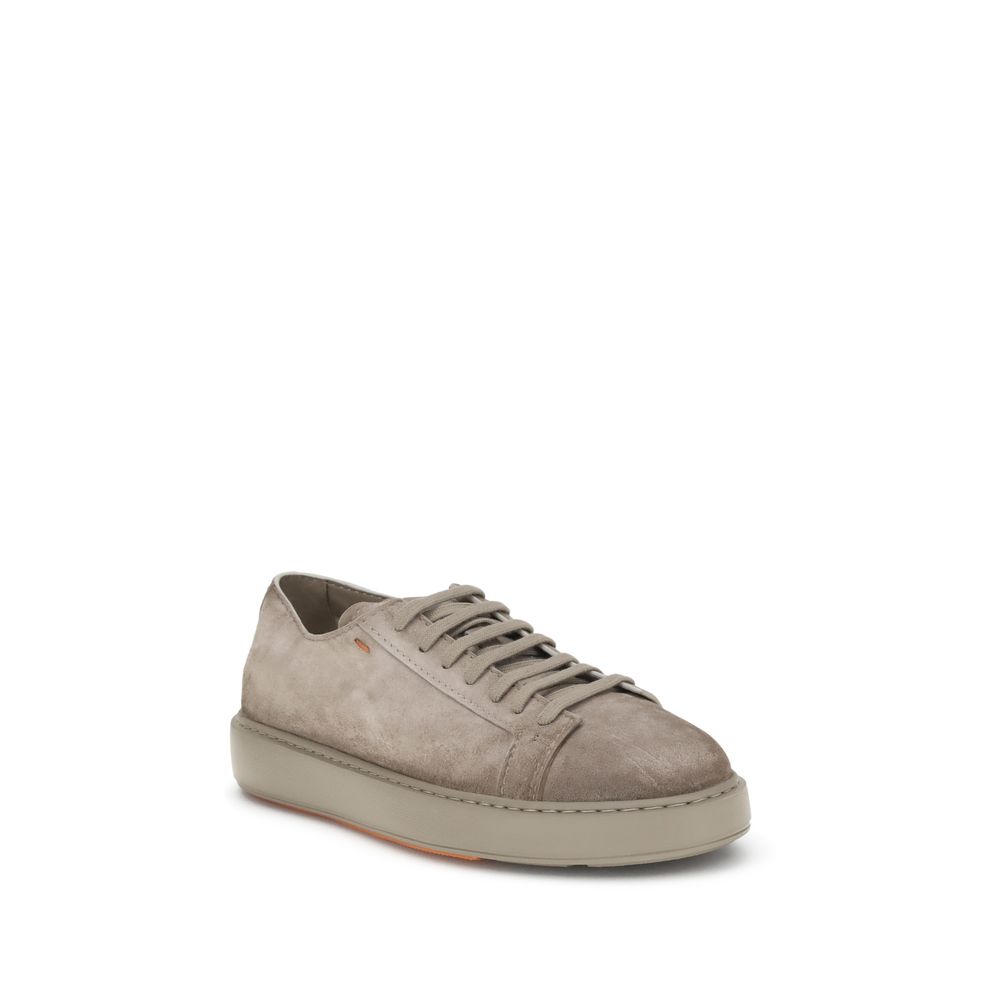 Baskets en daim Santoni