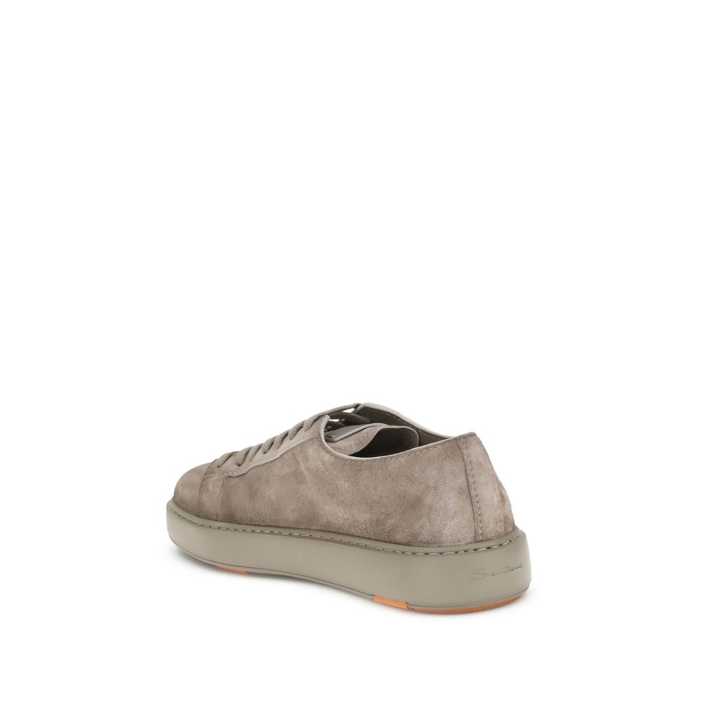 Baskets en daim Santoni