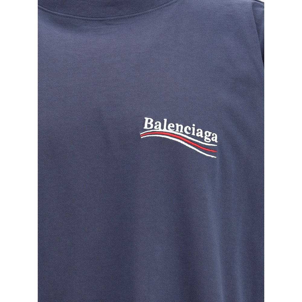 Balenciaga Doppeltes politisches Kampagnen-T-Shirt