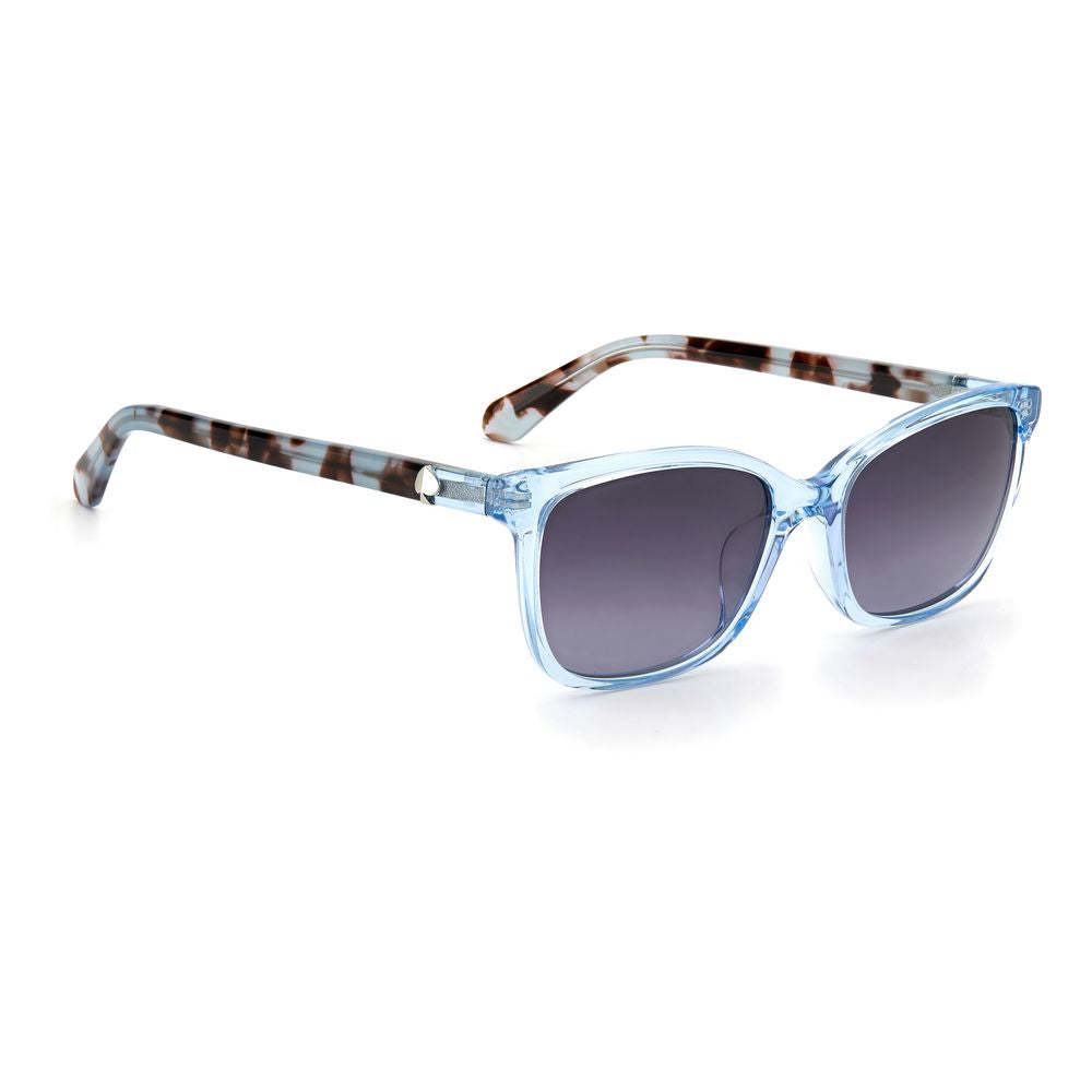 Lunettes de soleil Kate Spade en acétate bleu