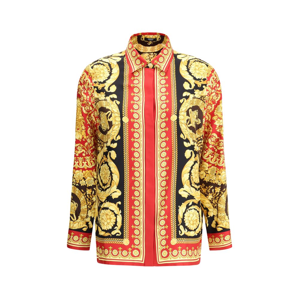 Versace Hemd aus reiner Seide