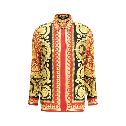 Chemise en pure soie Versace