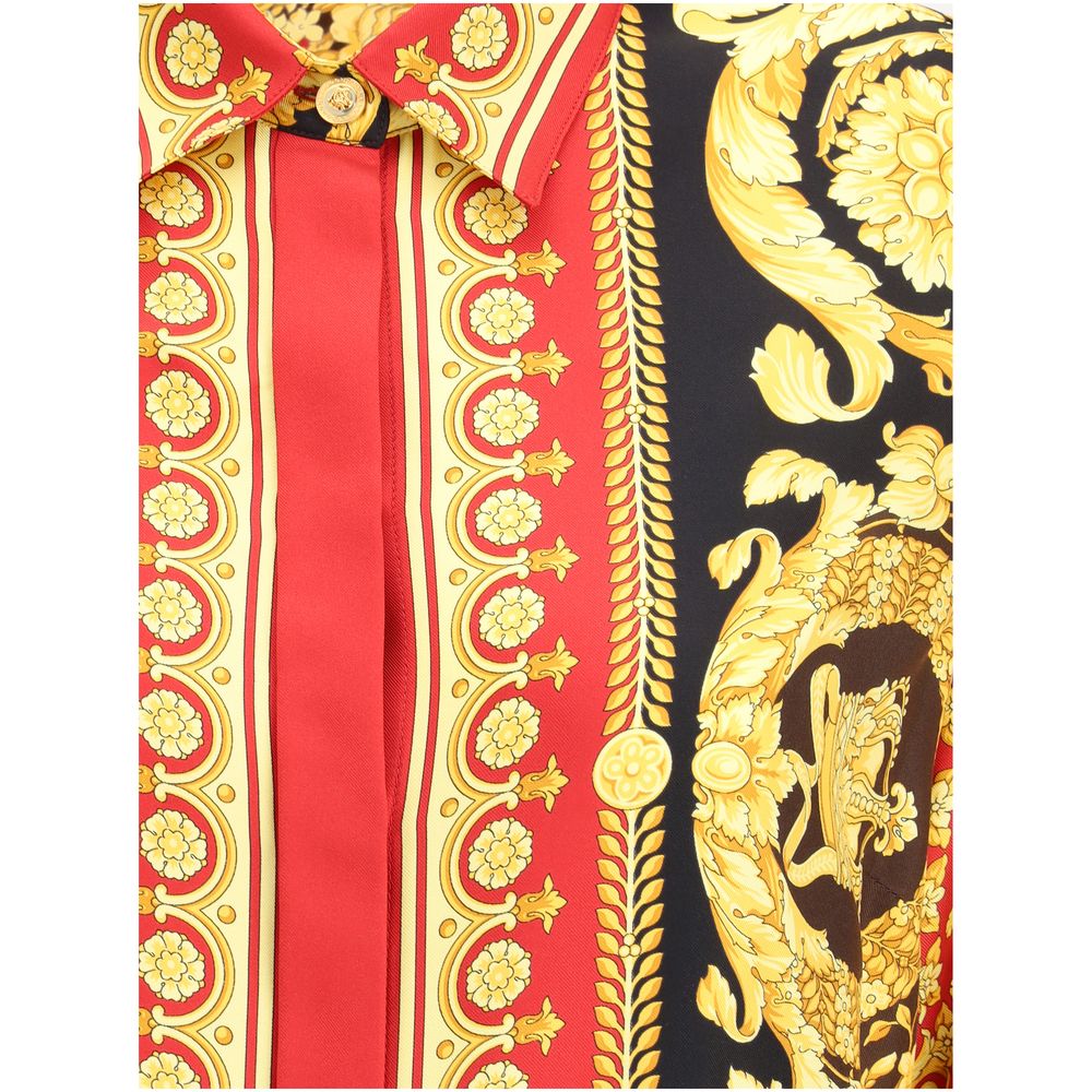Versace Hemd aus reiner Seide