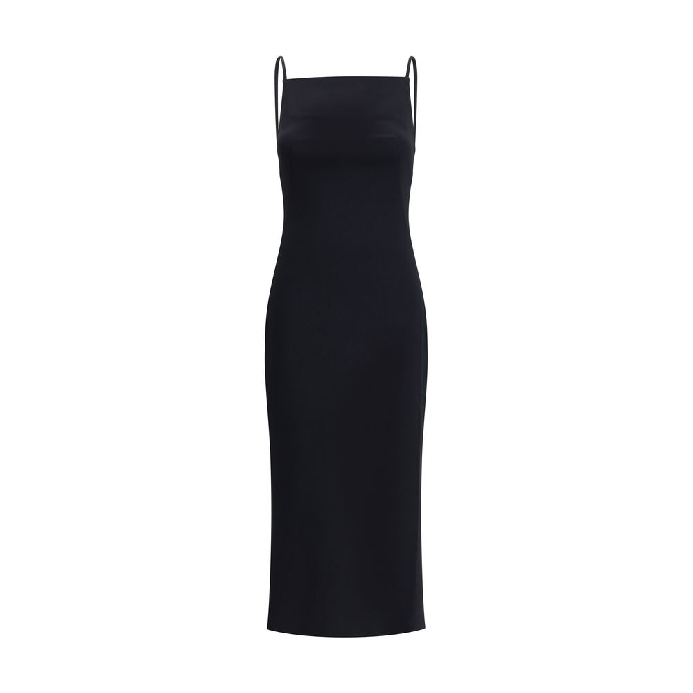 Givenchy Midikleid mit drapiertem Rücken