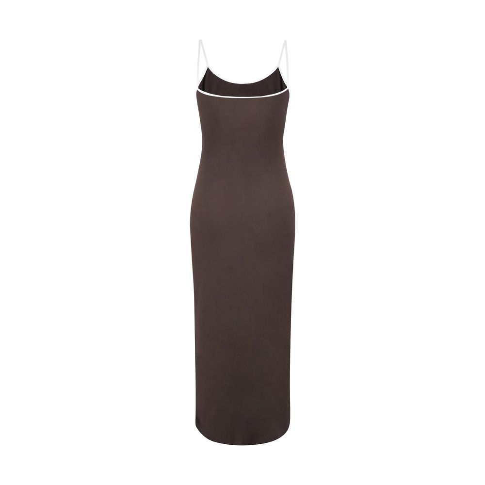Miu Miu Midi-Ärmelloses Kleid