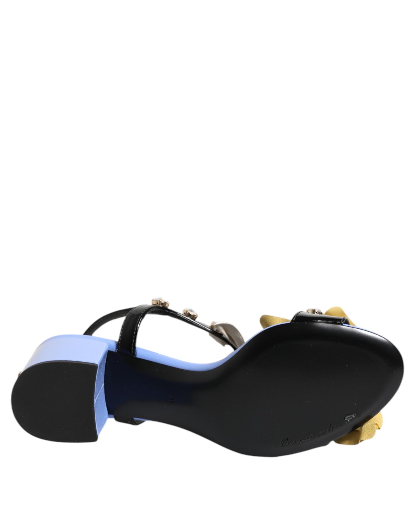 Sandales Dolce & Gabbana KEIRA à cristaux floraux multicolores