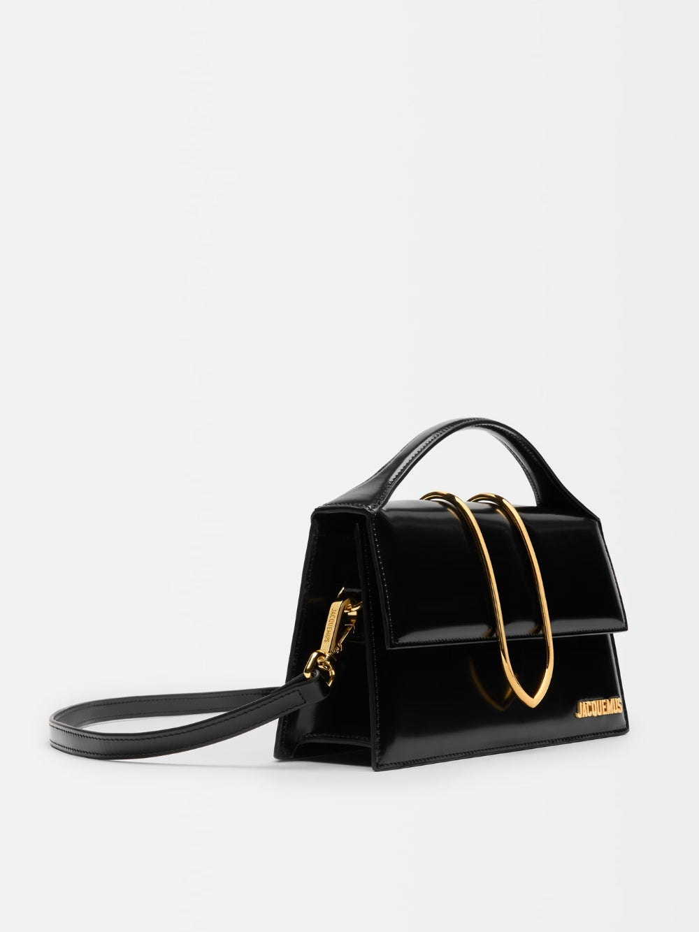 Jacquemus Le Grand Bambino Schwarze Tasche
