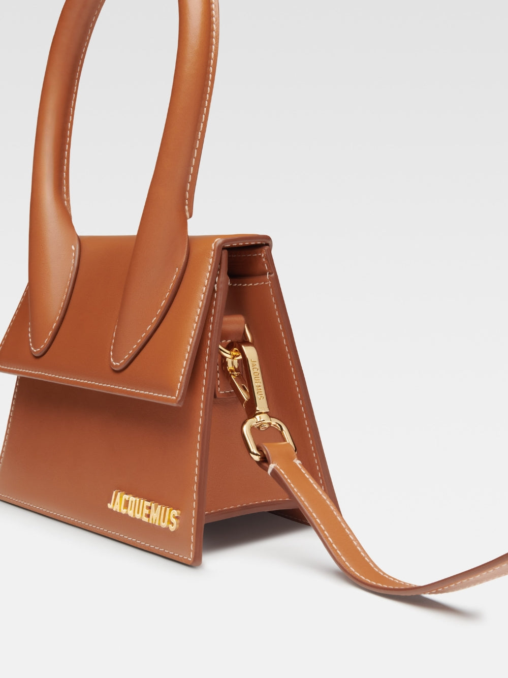 Jacquemus Le Chiquito Moyen Braune Tasche