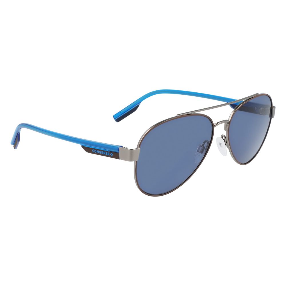 Converse Sonnenbrille aus grauem Metall
