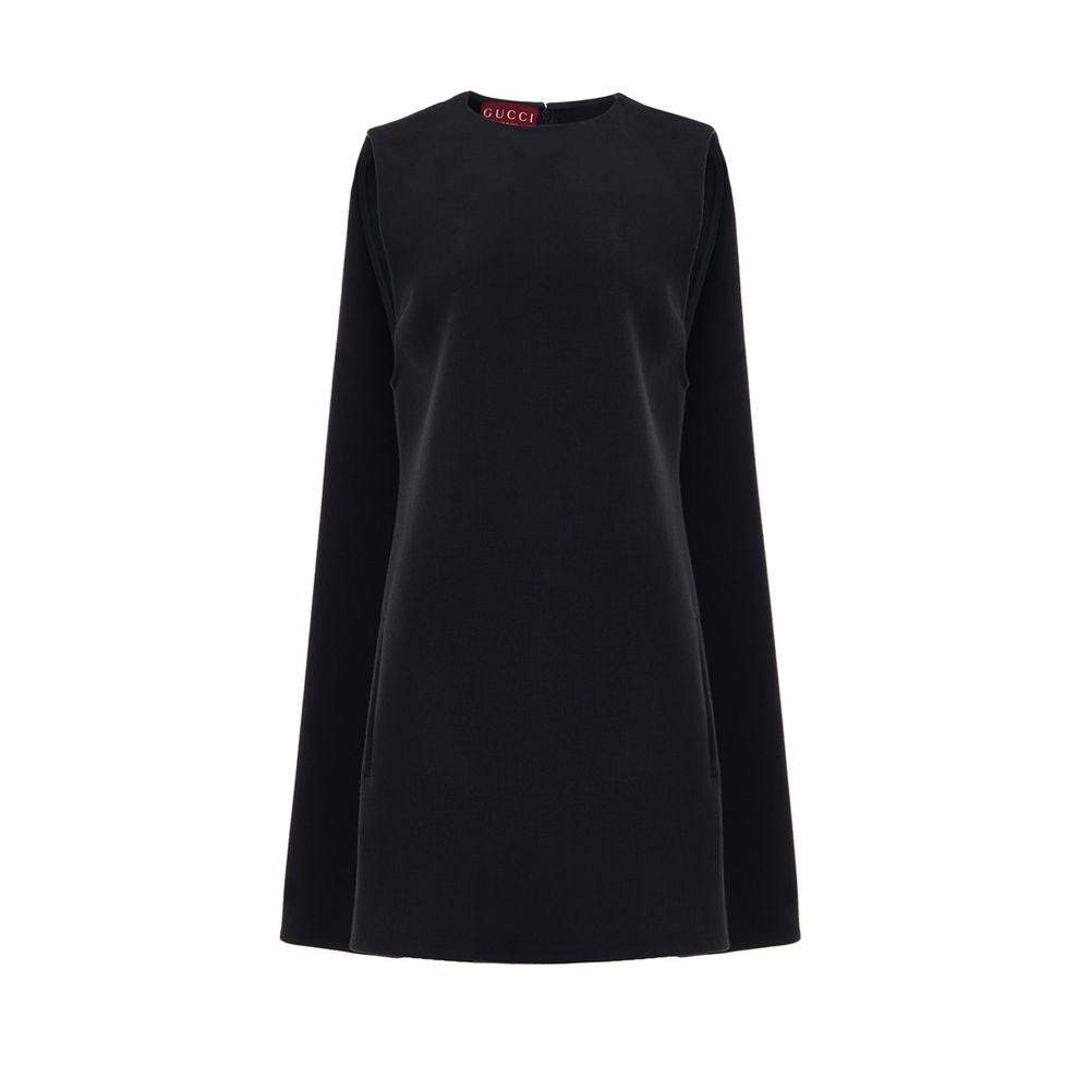 Schwarzes Wollkleid von Gucci