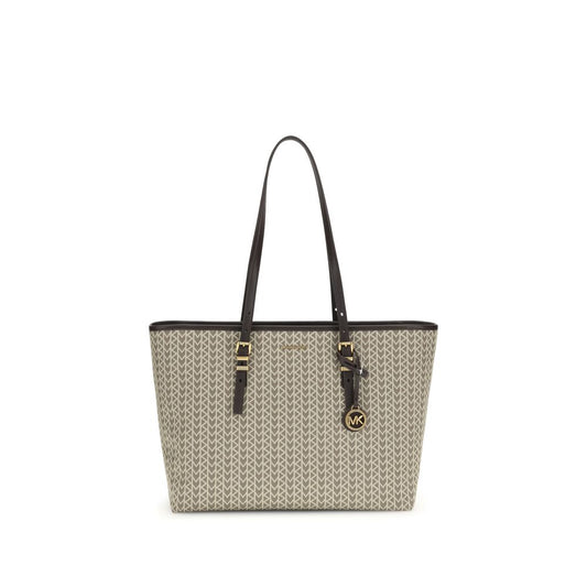 Grand sac cabas Quinn à logo jacquard