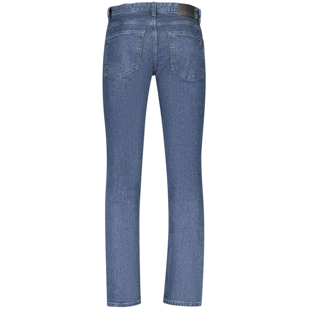 Hugo Boss – Slim Fit-Jeans aus blauer Baumwolle für Herren