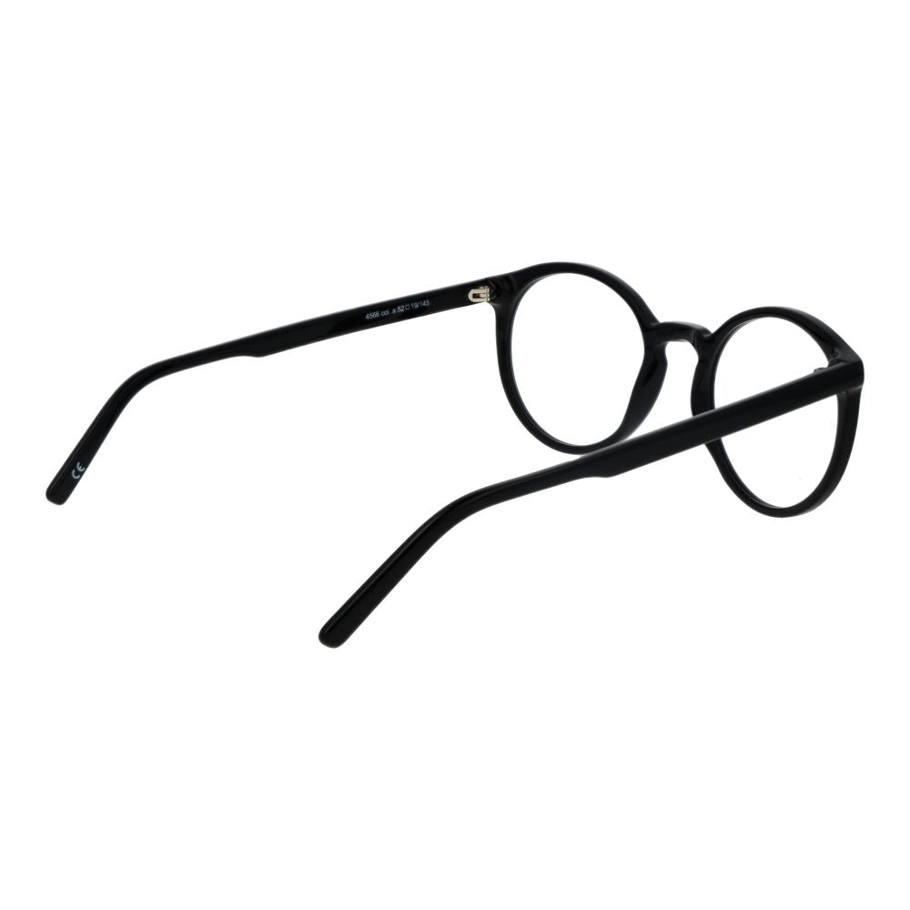 Montures de lunettes de vue unicolores noires pour homme et femme de Andy Wolf