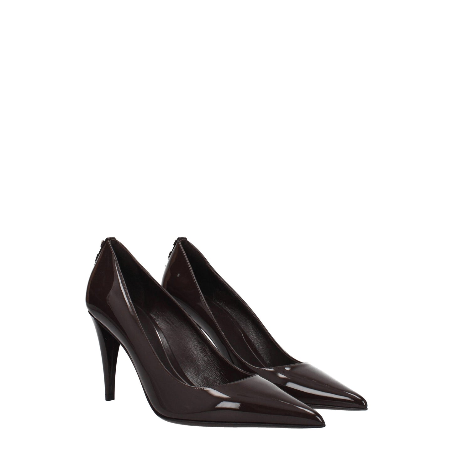 Valentino Garavani – Pumps aus braunem Leder mit hohem Absatz