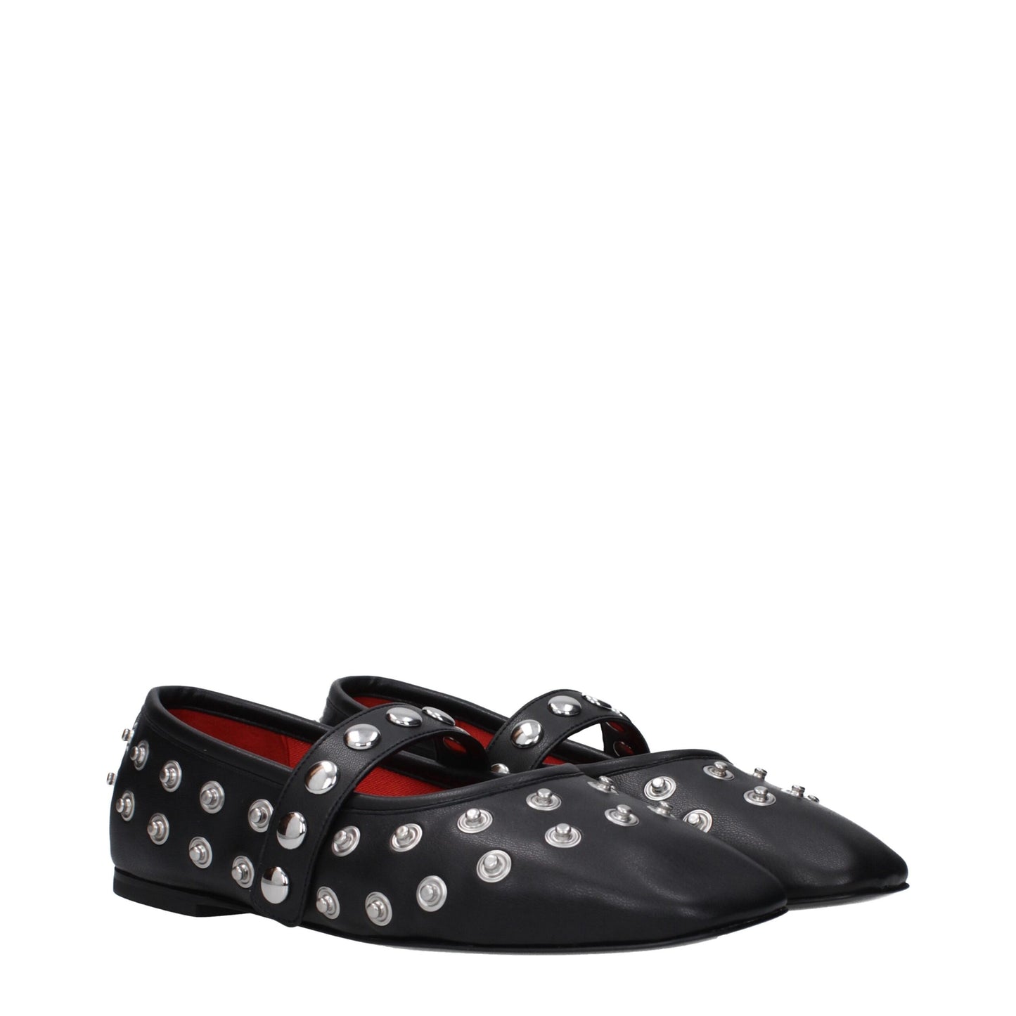 Ballerines en cuir noir Stella McCartney