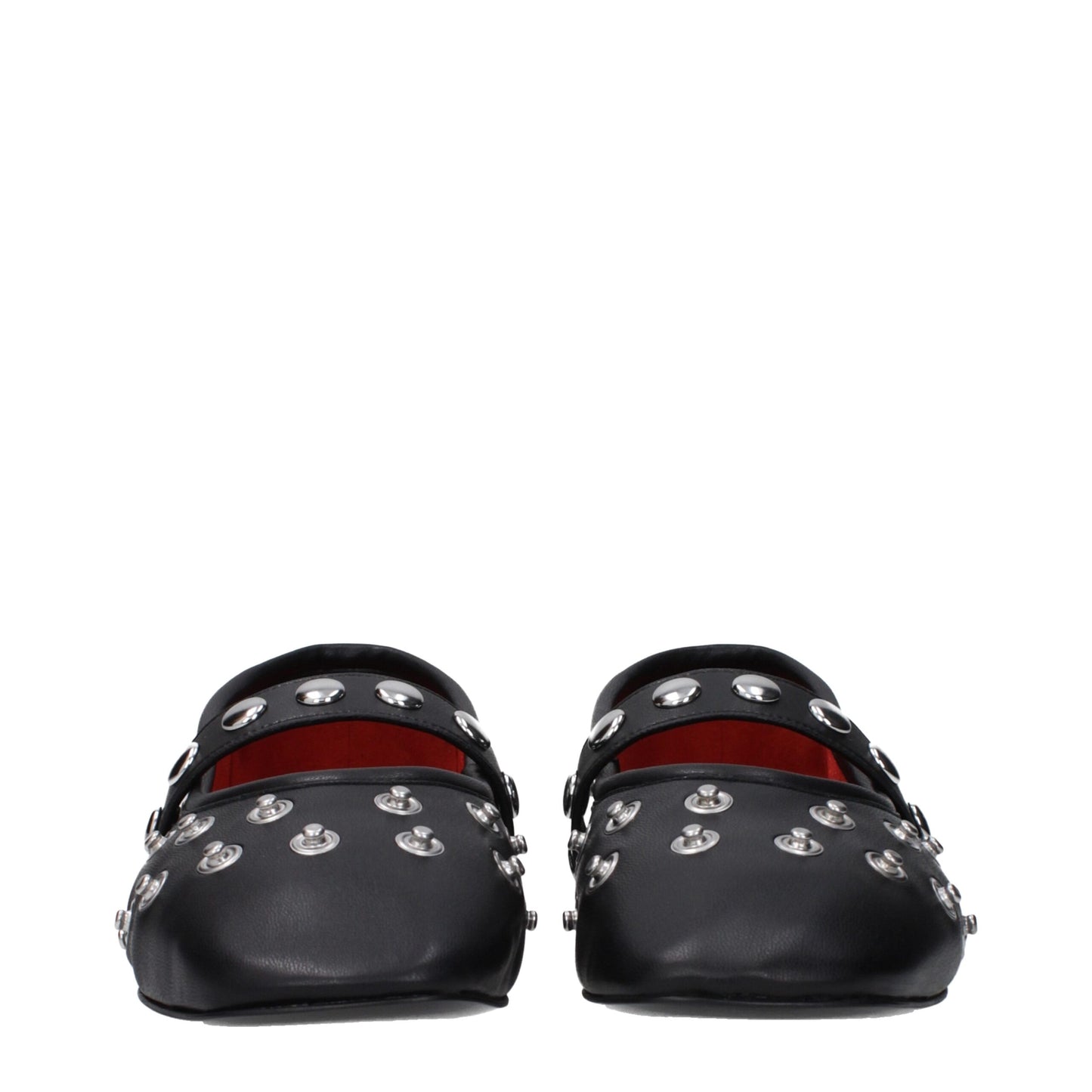 Ballerines en cuir noir Stella McCartney