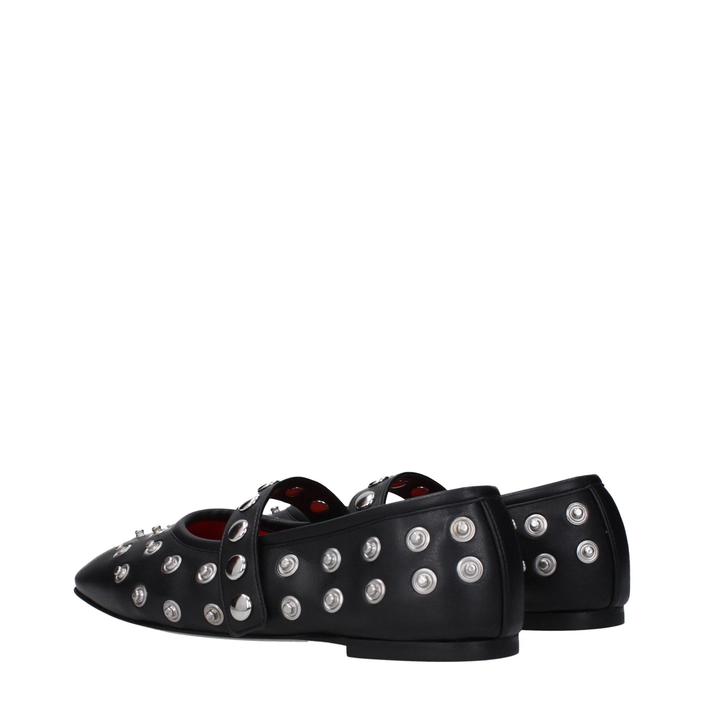 Ballerines en cuir noir Stella McCartney