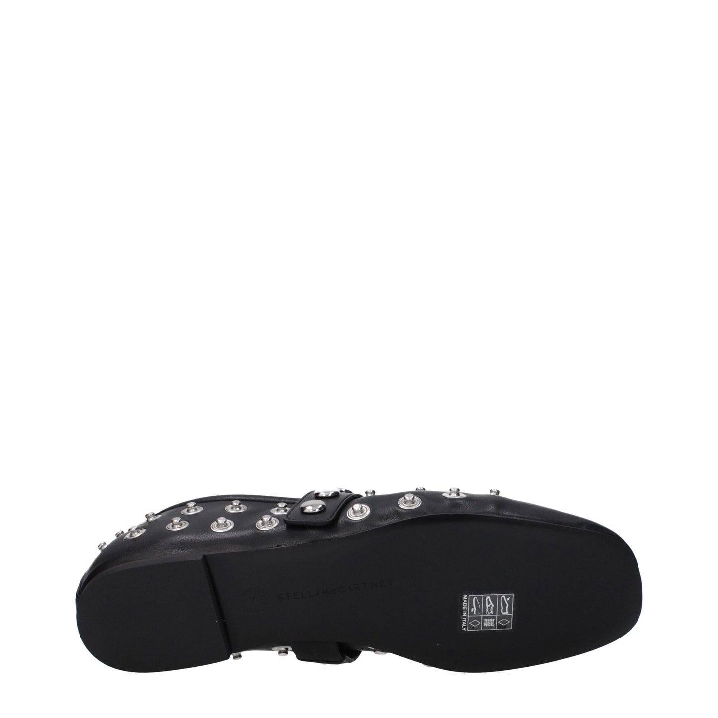 Ballerines en cuir noir Stella McCartney