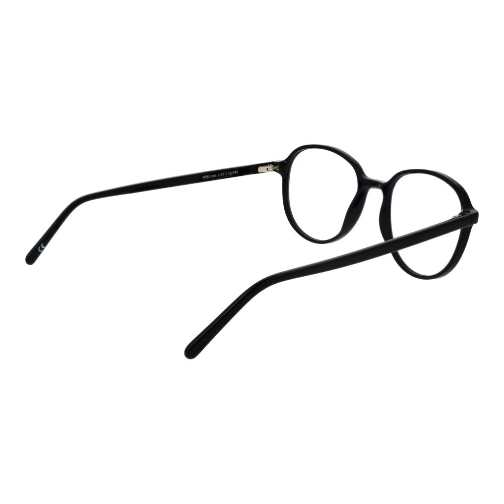 Montures de lunettes de vue unicolores noires pour homme et femme de Andy Wolf