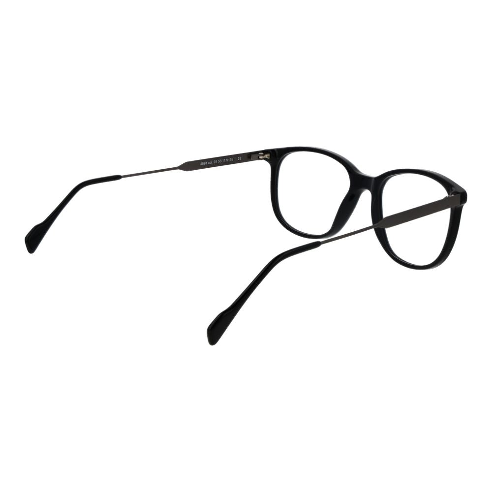 Montures de lunettes de vue unicolores noires pour homme et femme de Andy Wolf