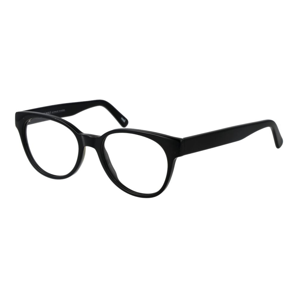Montures de lunettes de vue unicolores noires pour homme et femme de Andy Wolf