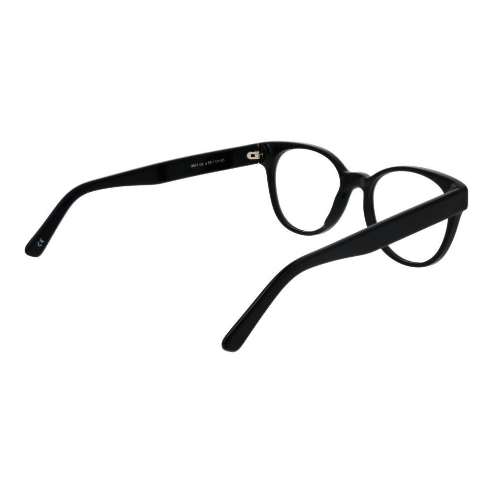 Montures de lunettes de vue unicolores noires pour homme et femme de Andy Wolf