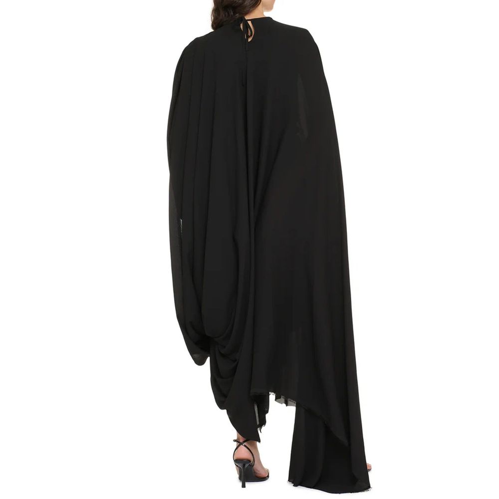 Robe Balenciaga tout en crêpe