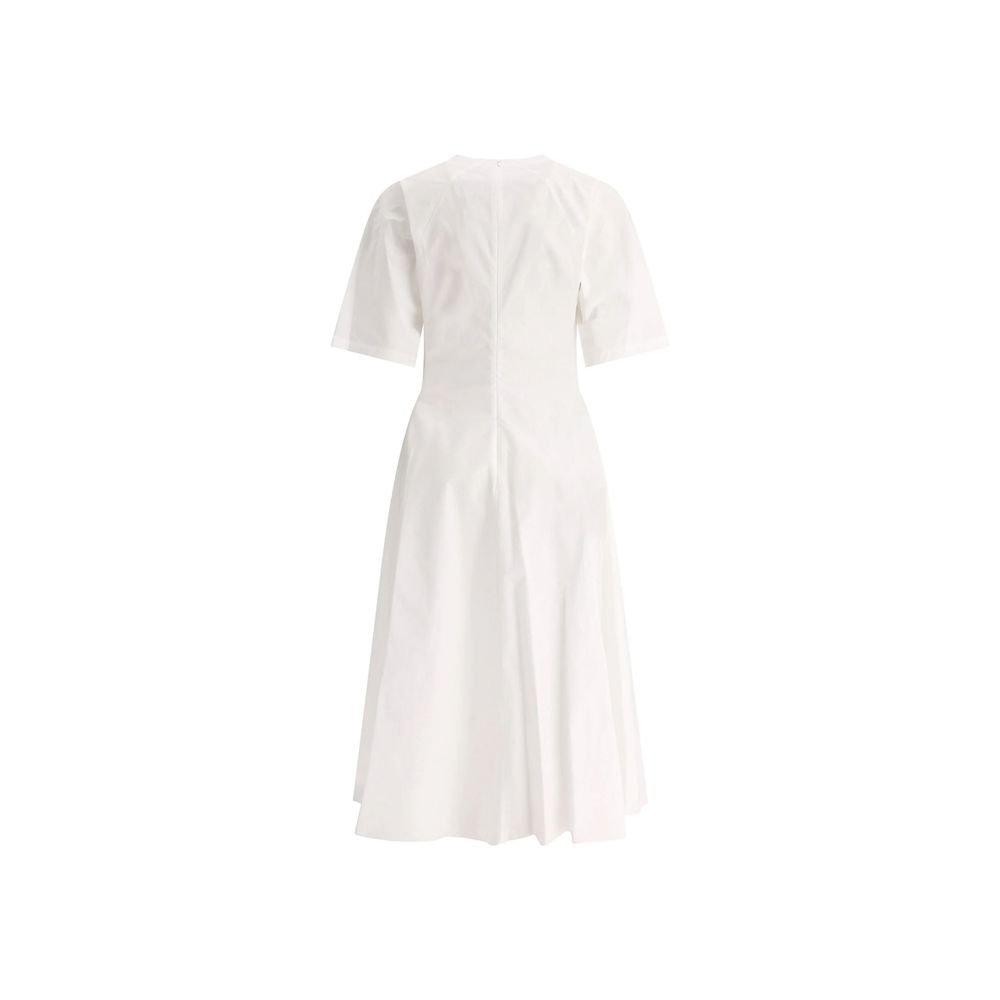 Alaïa Midikleid aus Baumwolle