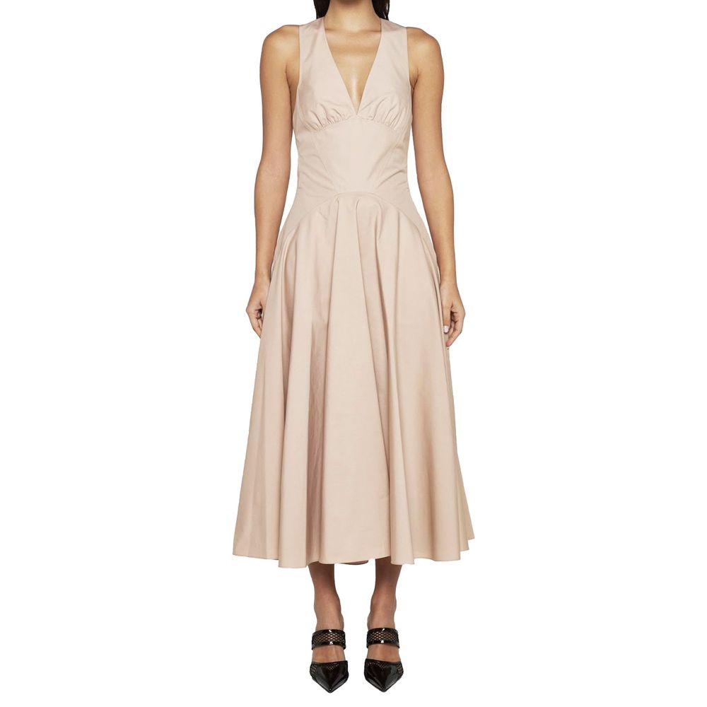 Robe midi en coton Alaïa