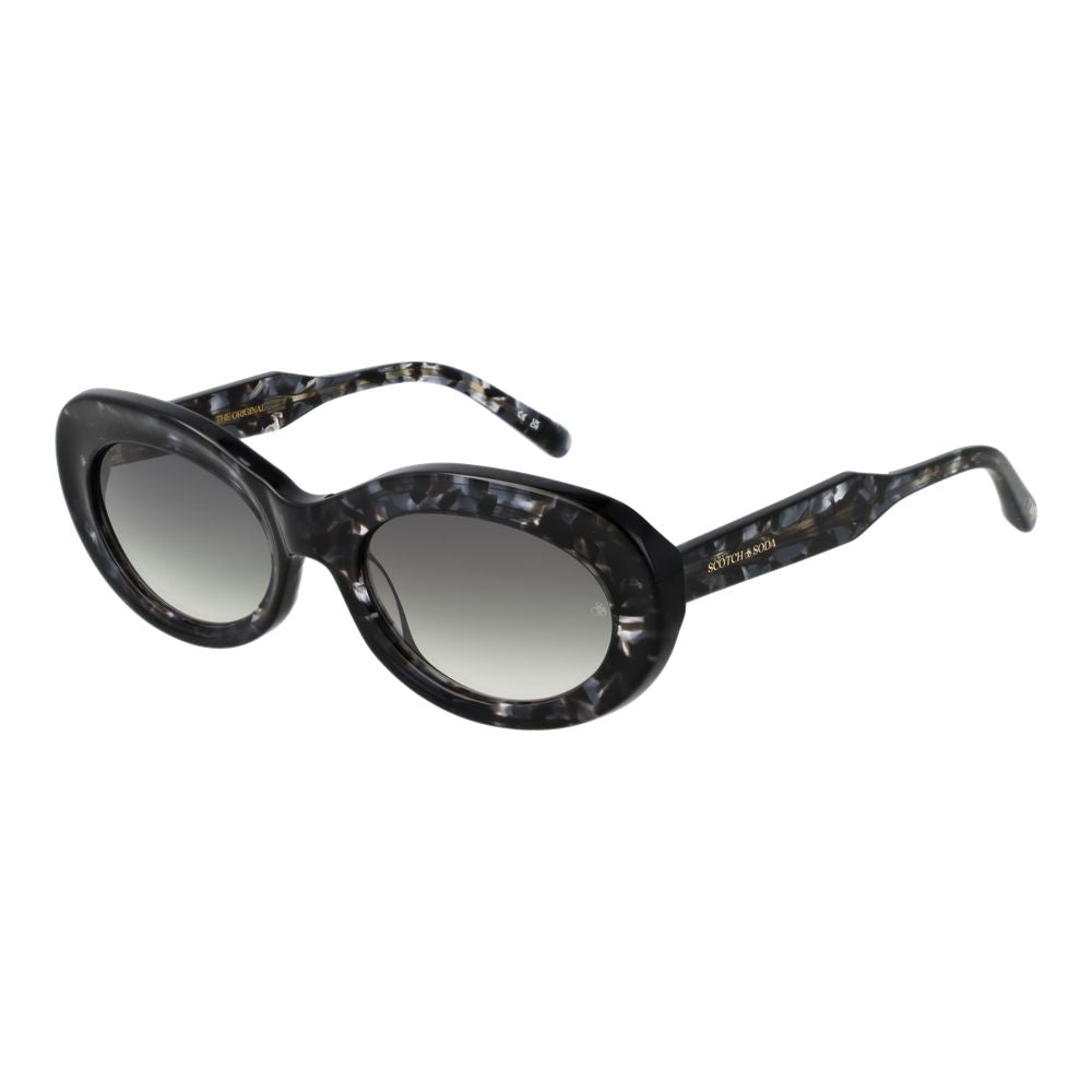 Lunettes de soleil noires pour femmes Scotch & Soda