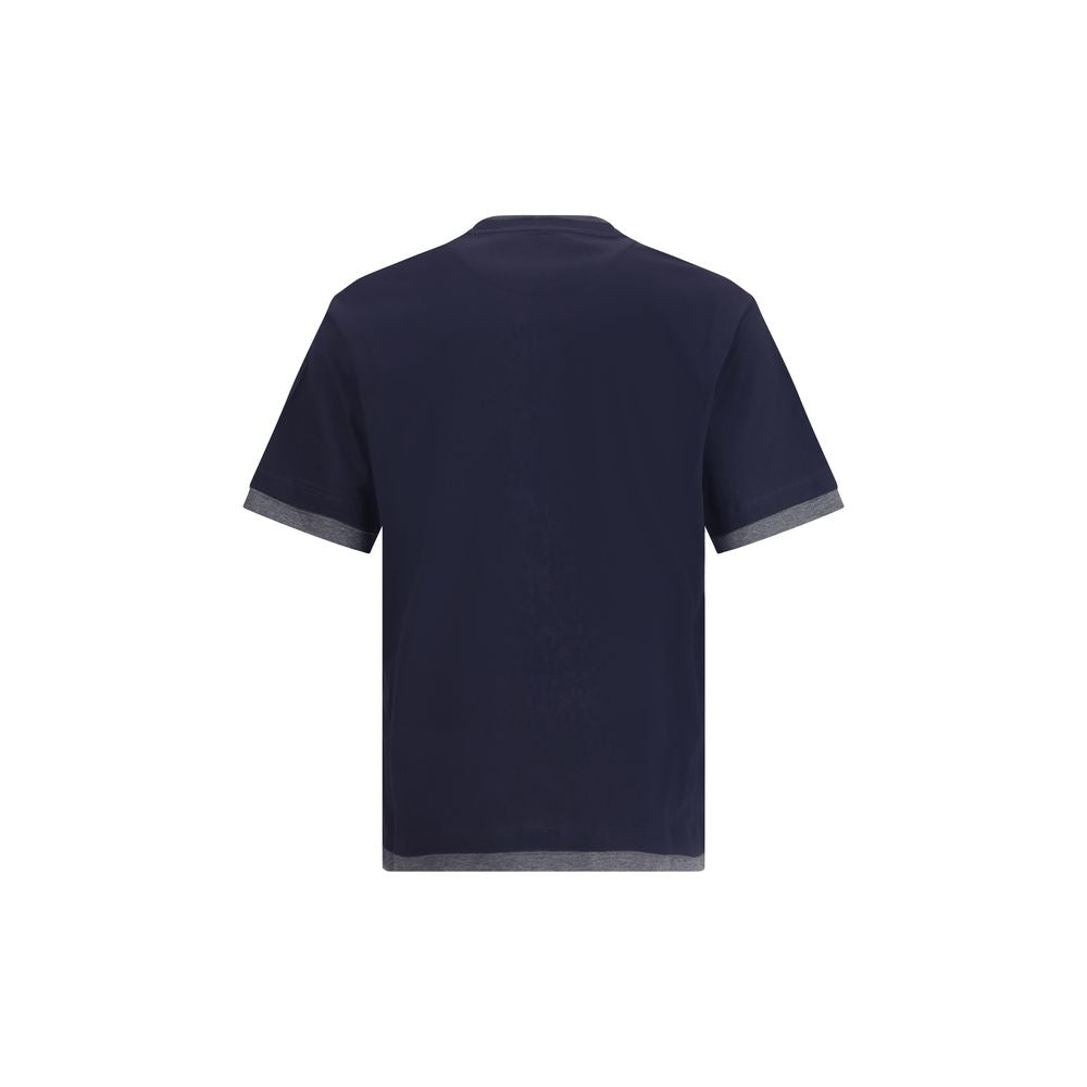 Prada Doppellagiges T-Shirt