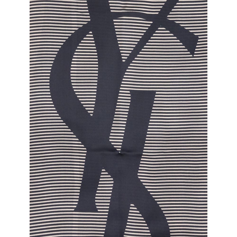 Saint Laurent Cassandre gestreifte Stola
