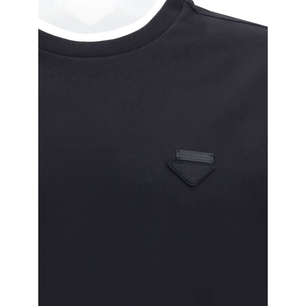 T-shirt à manches longues Prada