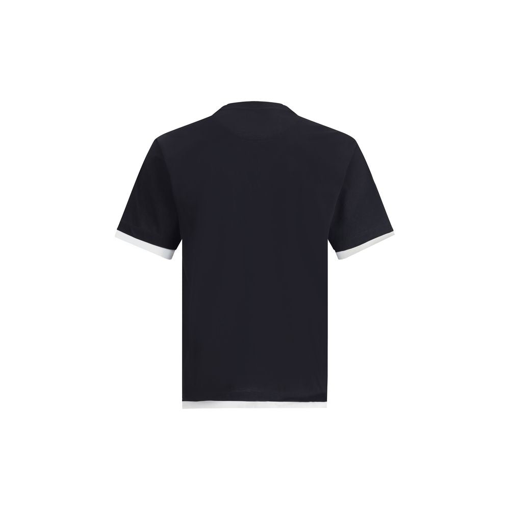 Prada Doppellagiges T-Shirt