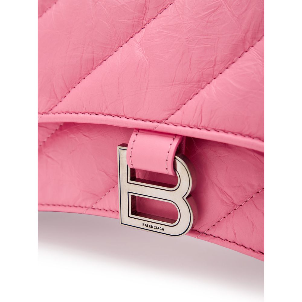 Balenciaga Rosa Leder-Umhängetasche